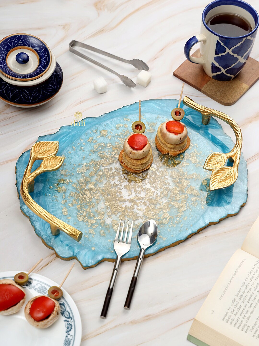

DULI Multi-Purpose Resin Tray, Blue