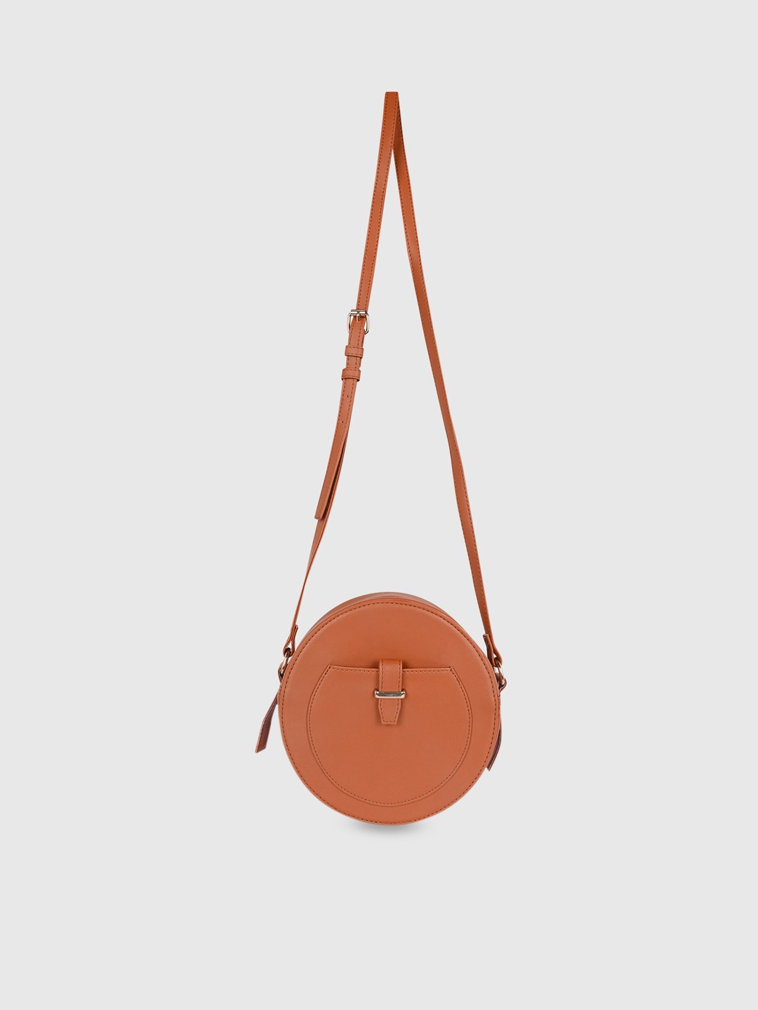 

Bagsy Malone PU Structured Sling Bag, Mustard