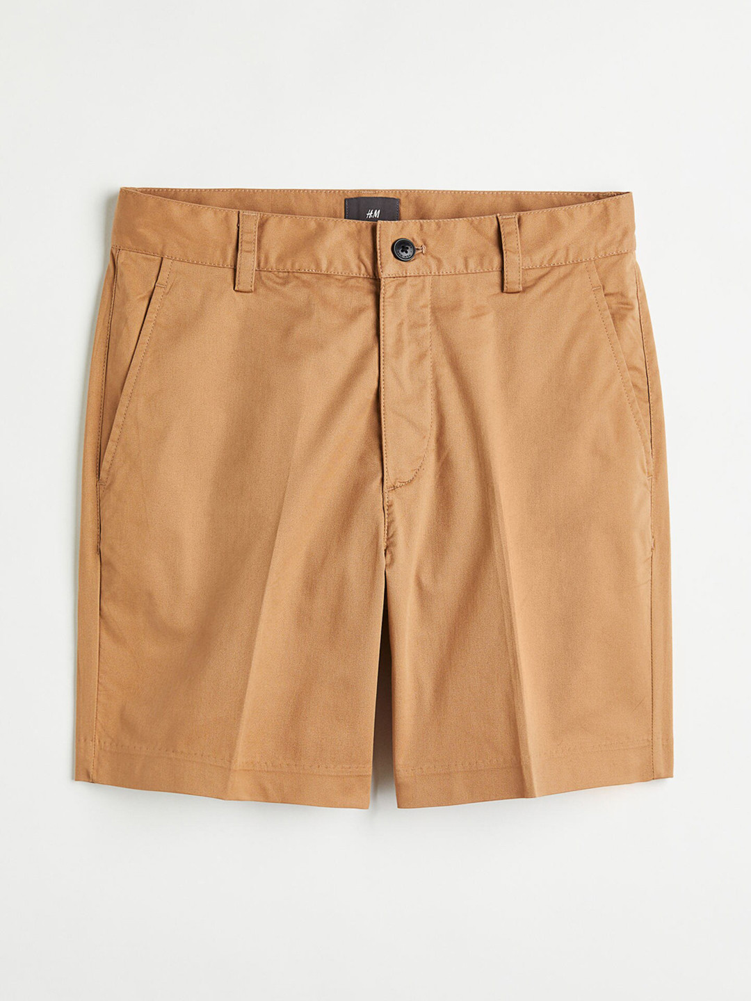 

H&M Men Regular Fit Chino Shorts, Beige
