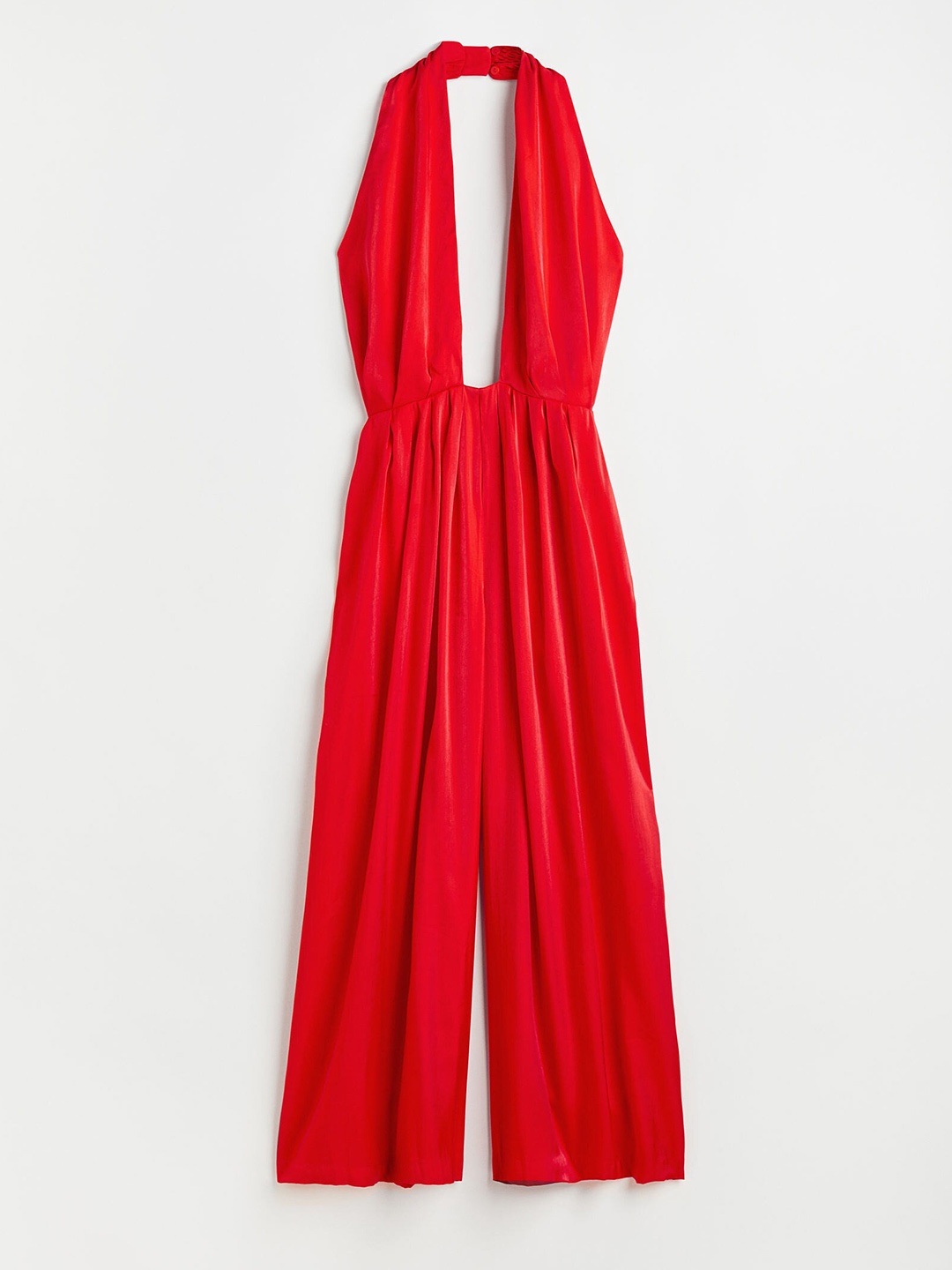 

H&M Women Halter Neck Jumpsuit, Red