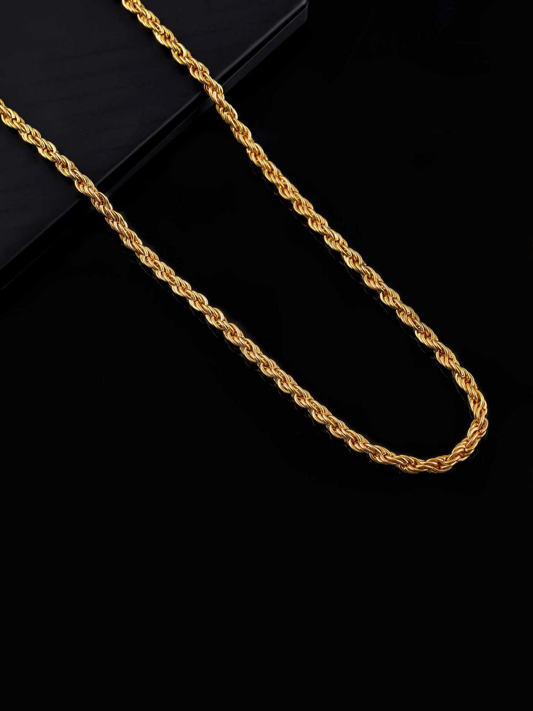 

LAFORWORD Gold-Toned Brass Gold-Plated Necklace