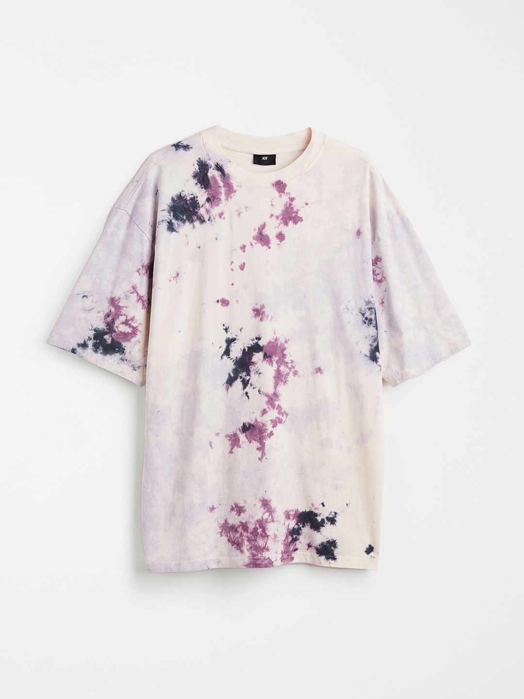 

H&M Men Oversized cotton T-shirt, Purple