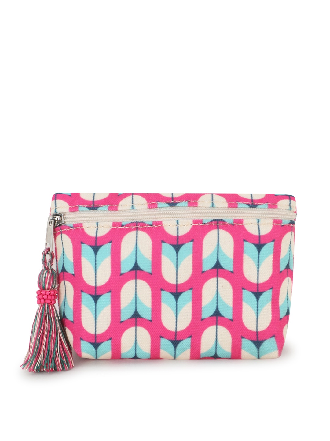 

Anekaant Women Pink Printed Travel Pouch