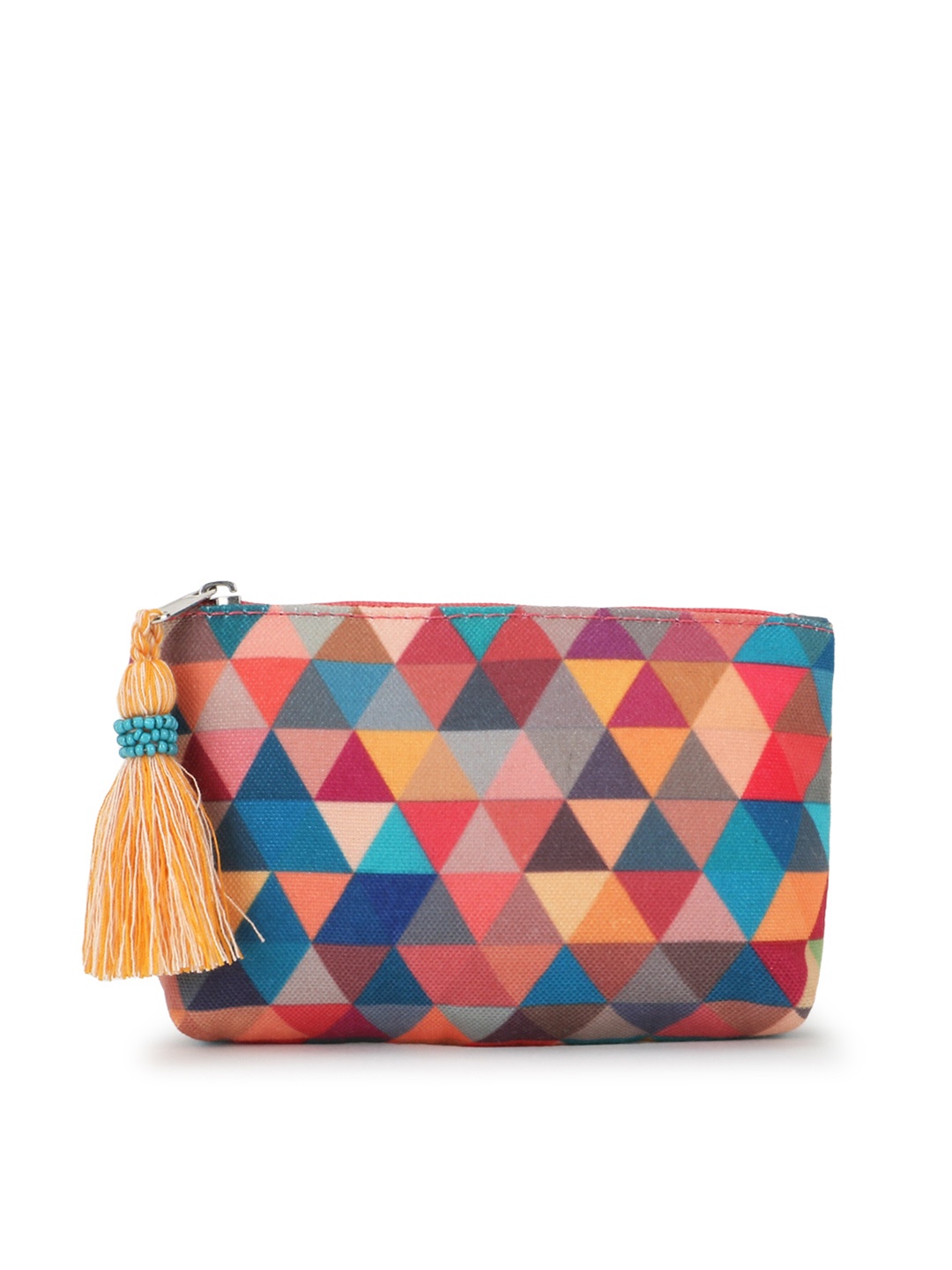 

Anekaant Women Printed Travel Pouch, Blue