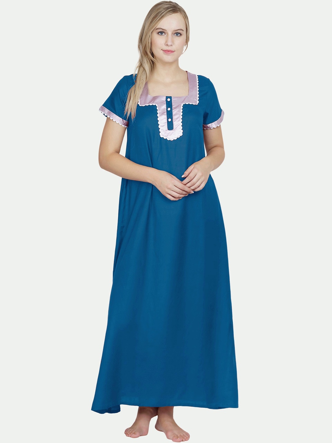 

PATRORNA Maxi Nightdress, Blue