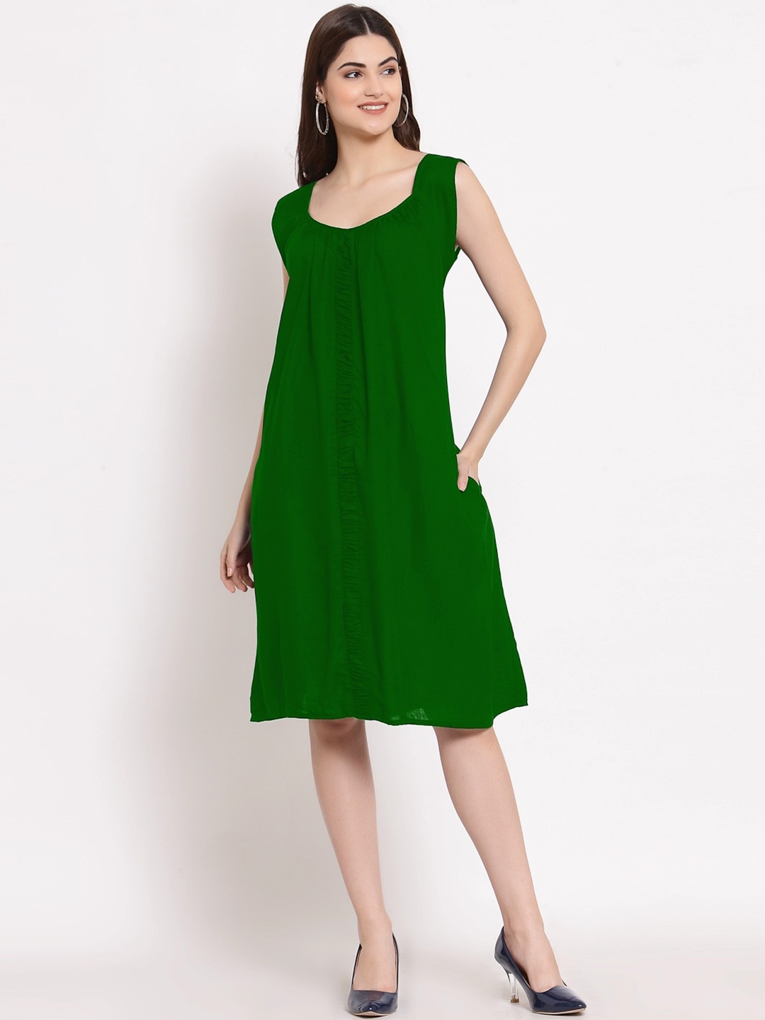 

PATRORNA Green Maxi Nightdress