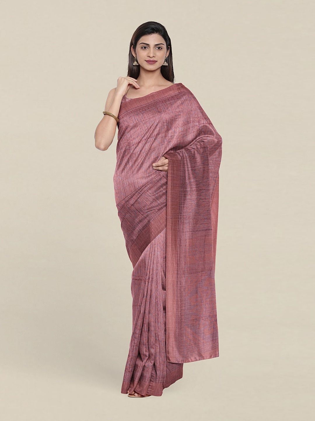 

Pothys Woven Design Cotton Blend Saree, Lavender