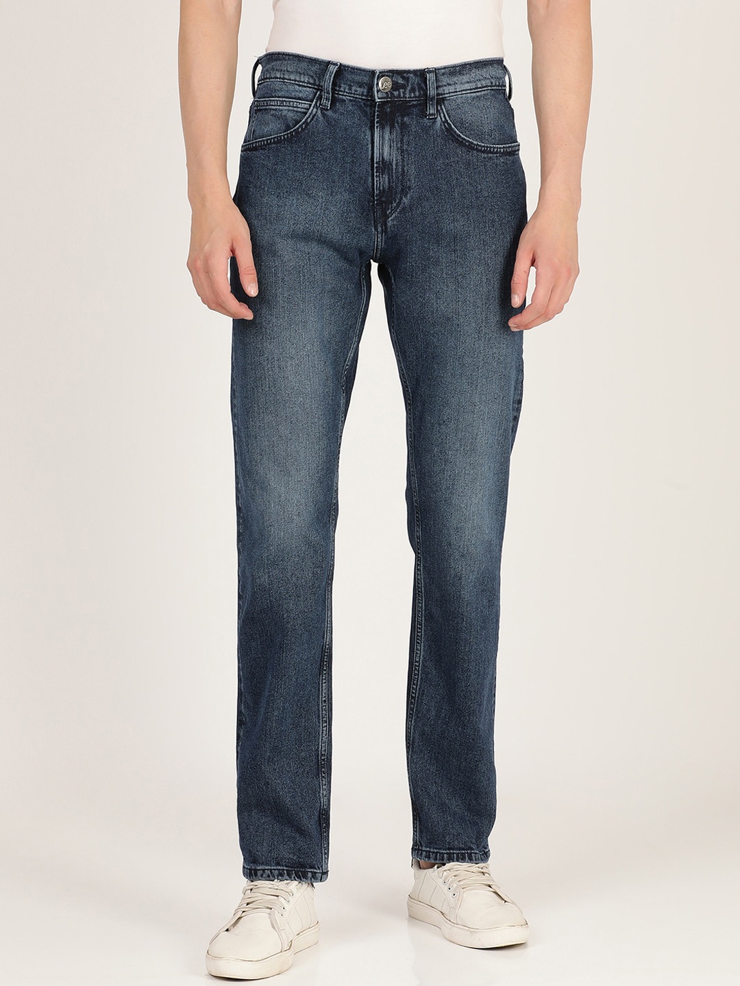 

Lee Men Light Fade Stretchable Jeans, Blue