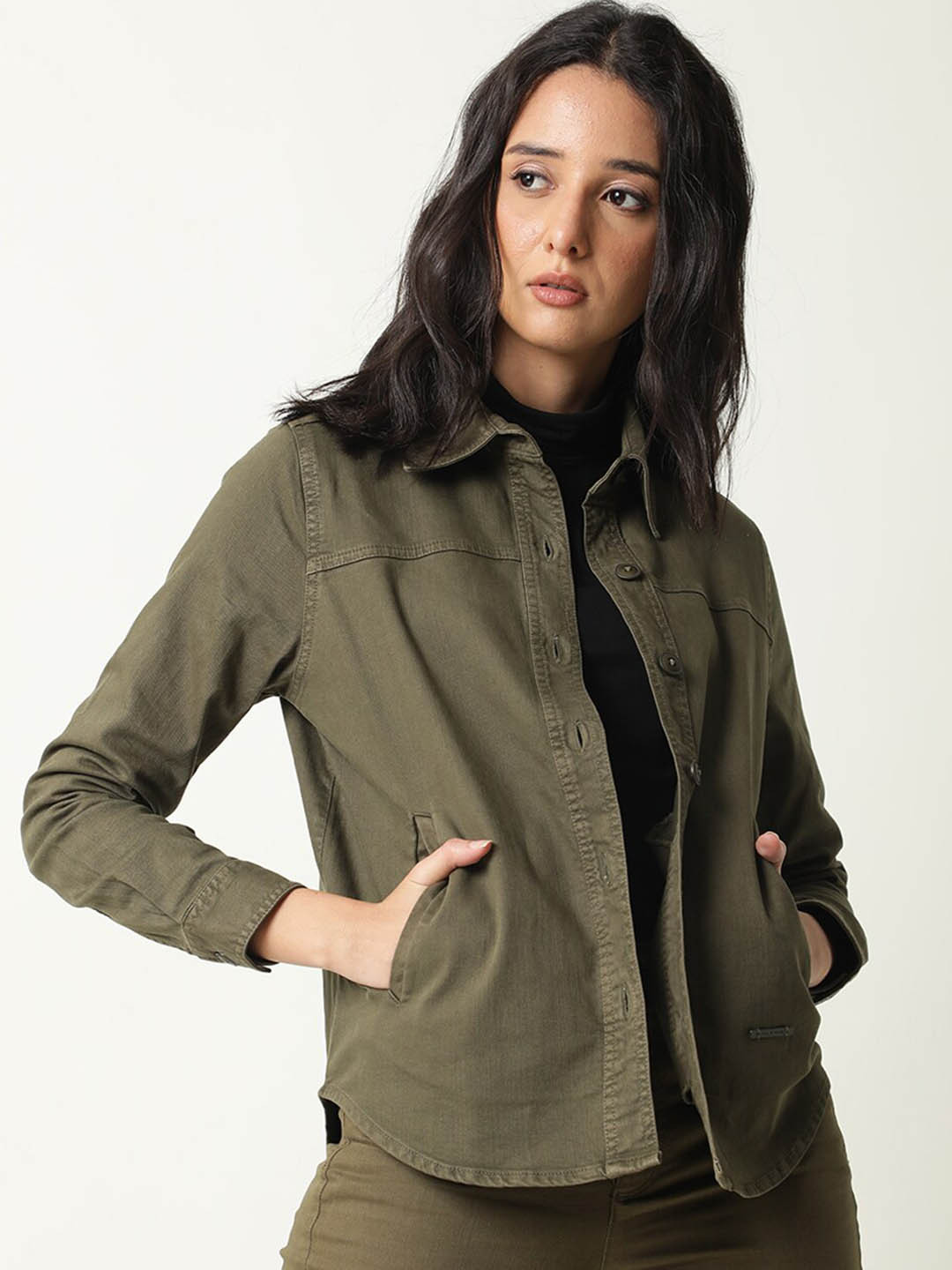 

RAREISM Women Green Tailored Jacket