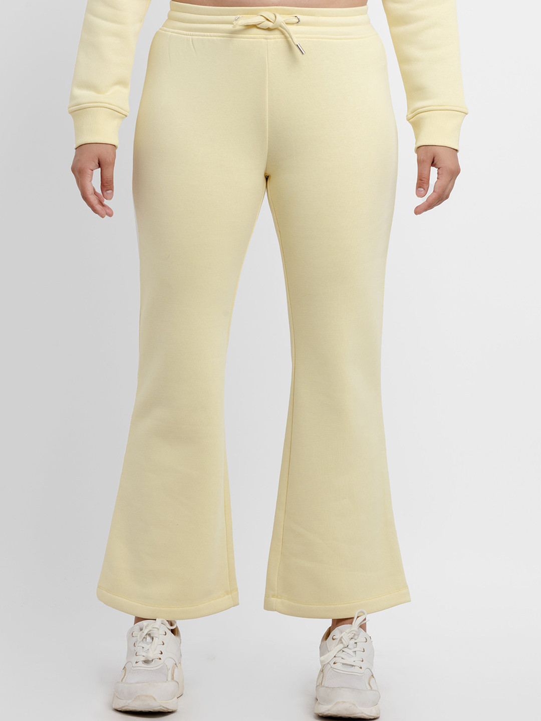 

Status Quo Women Regular Fit Solid Track Pants, Yellow