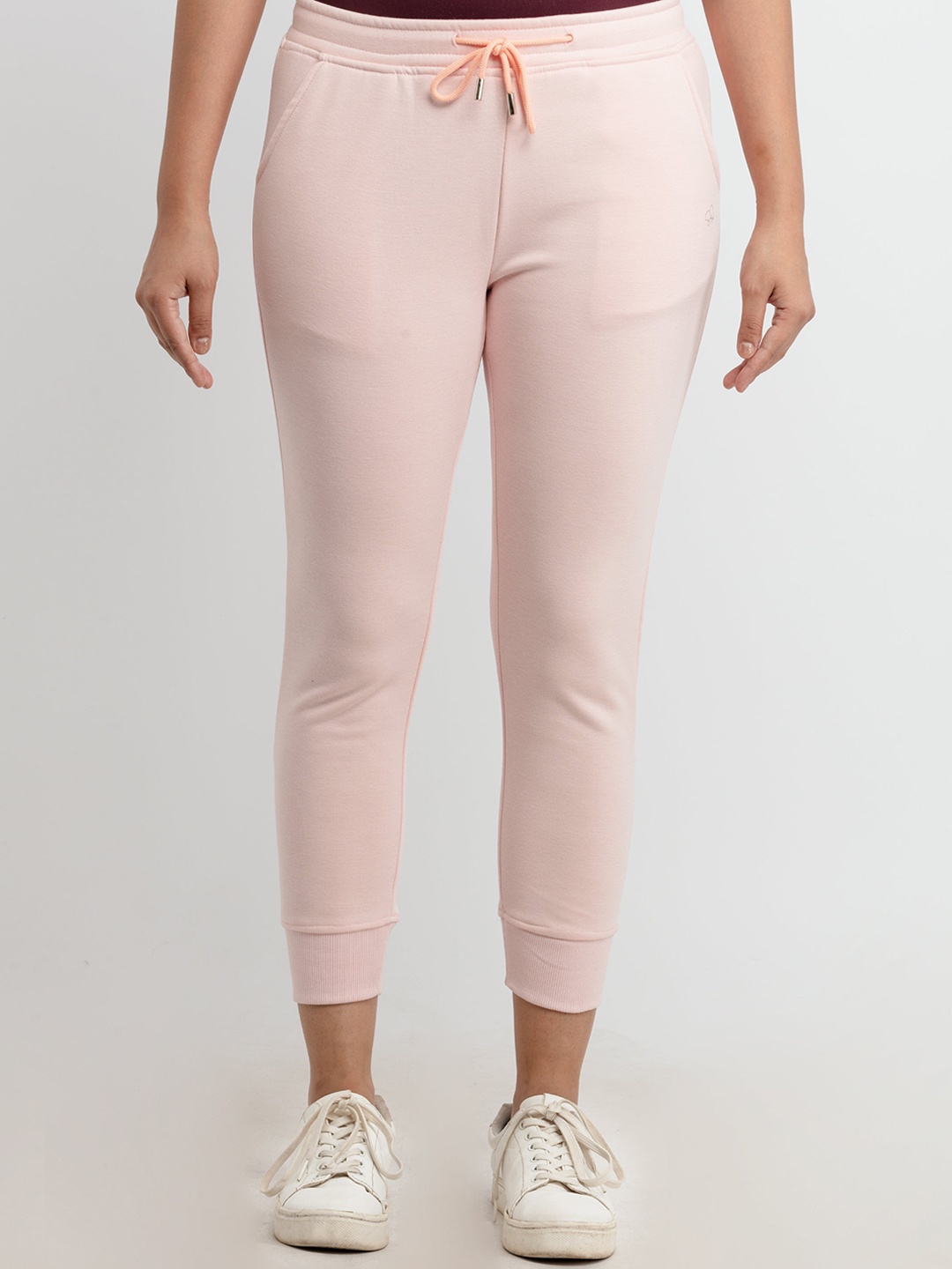 

Status Quo Women Regular Fit Solid Joggers, Pink