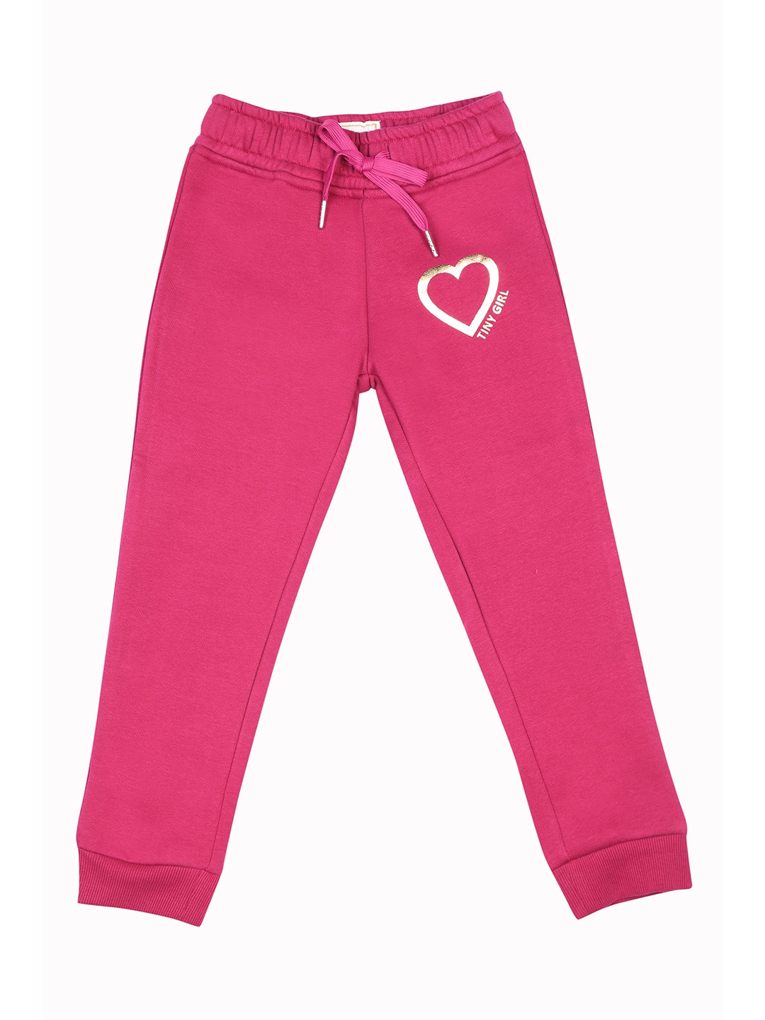 

Tiny Girl Girls Solid Jogger Track Pant, Fuchsia