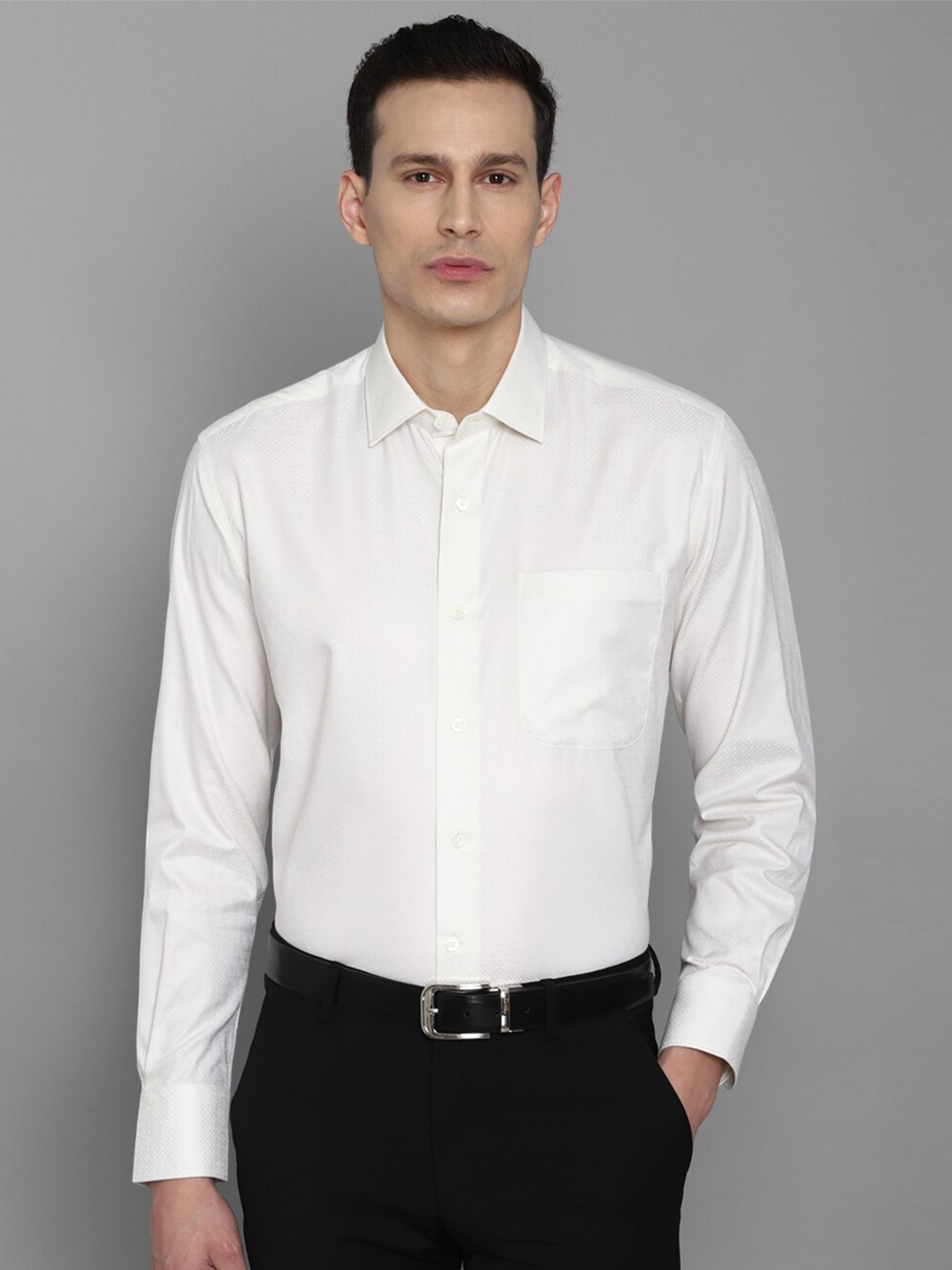 

Luxure by Louis Philippe Men Formal Shirt, White