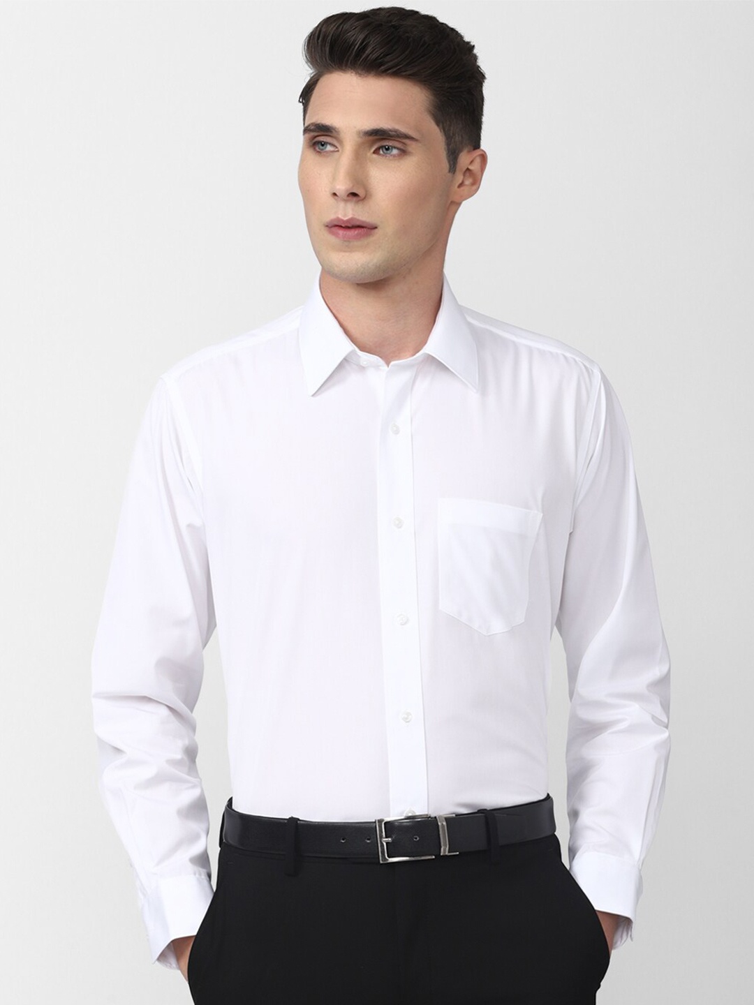 

Van Heusen Men Pure Cotton Formal Shirt, White