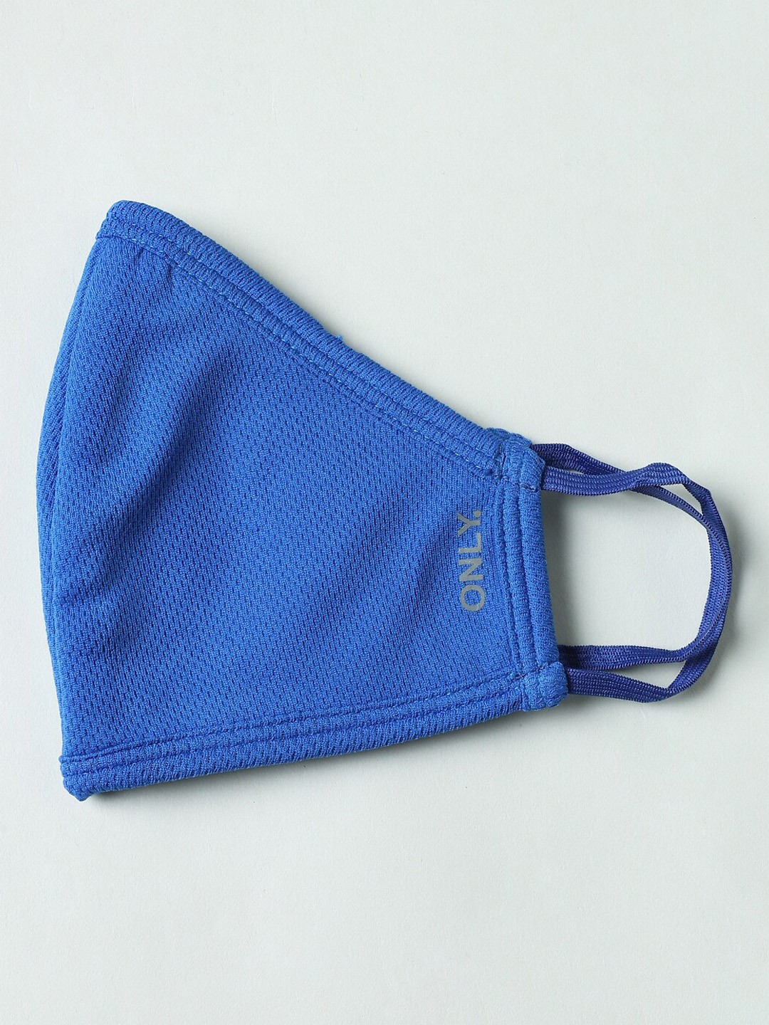 

ONLY Women Solid Outdoor Cloth Mask KINIT SINGLE BLUE-IN, Surf the Web, S