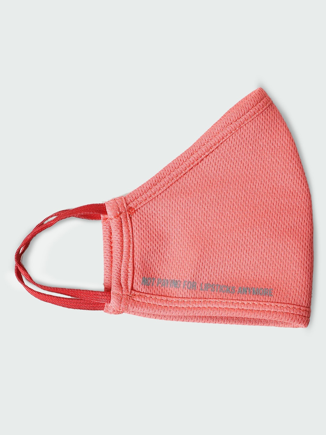 

ONLY Women Printed Outdoor Cloth Masks KINIT SINGLE PINK-IN, Withered Rose, M, Red