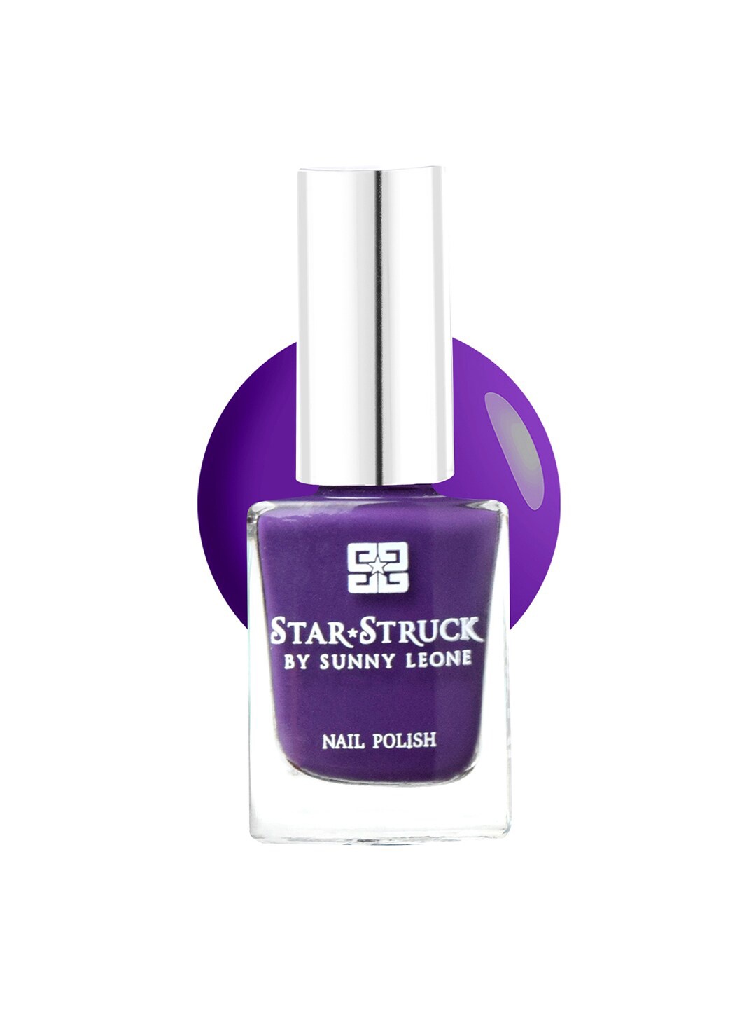 

STARSTRUCK BY SUNNY LEONE Glossy Nail Polish - Java Plum, Purple