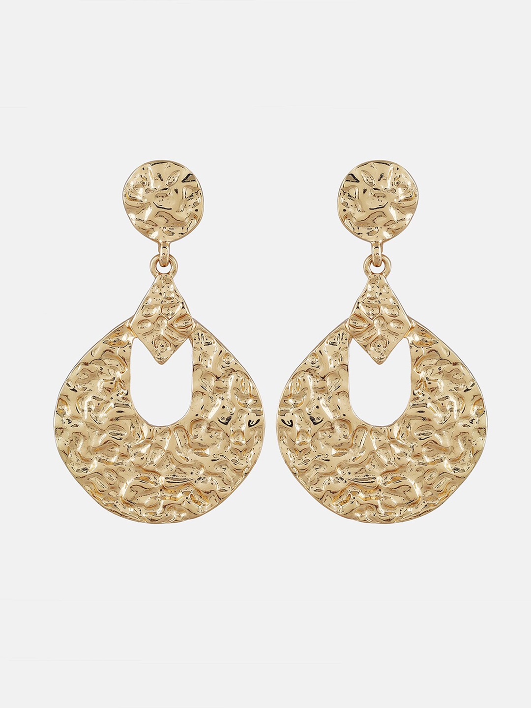 

Kazo Gold Contemporary Gold Plated Drop Earrings
