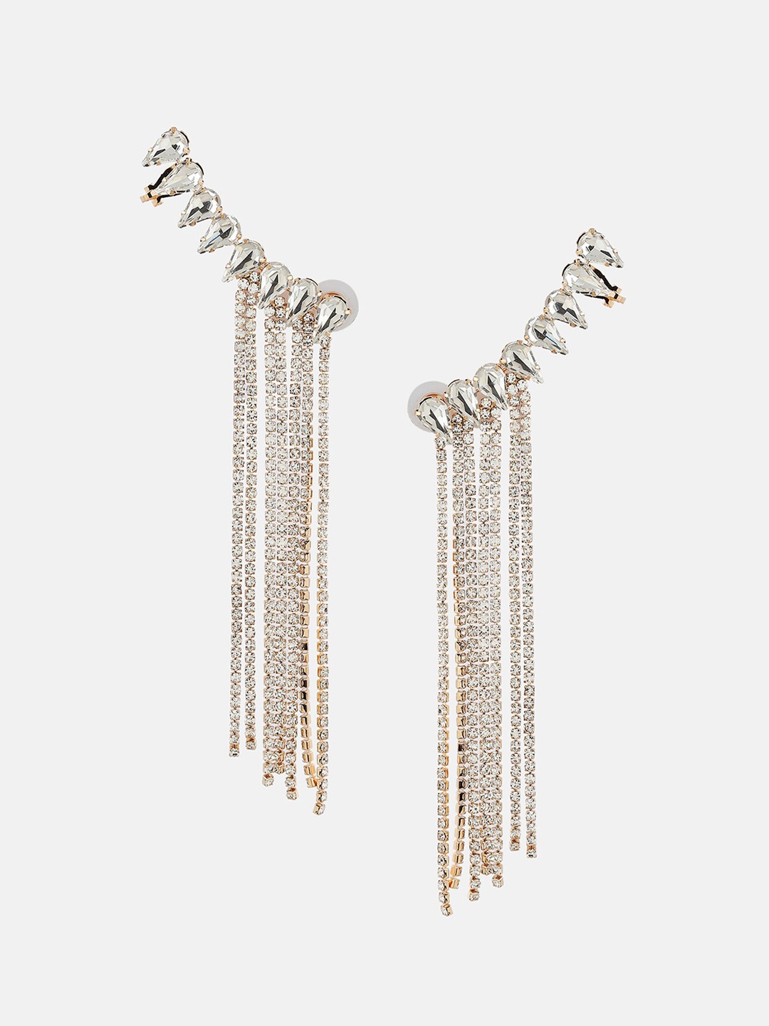 

Kazo Contemporary Drop Earrings, Gold