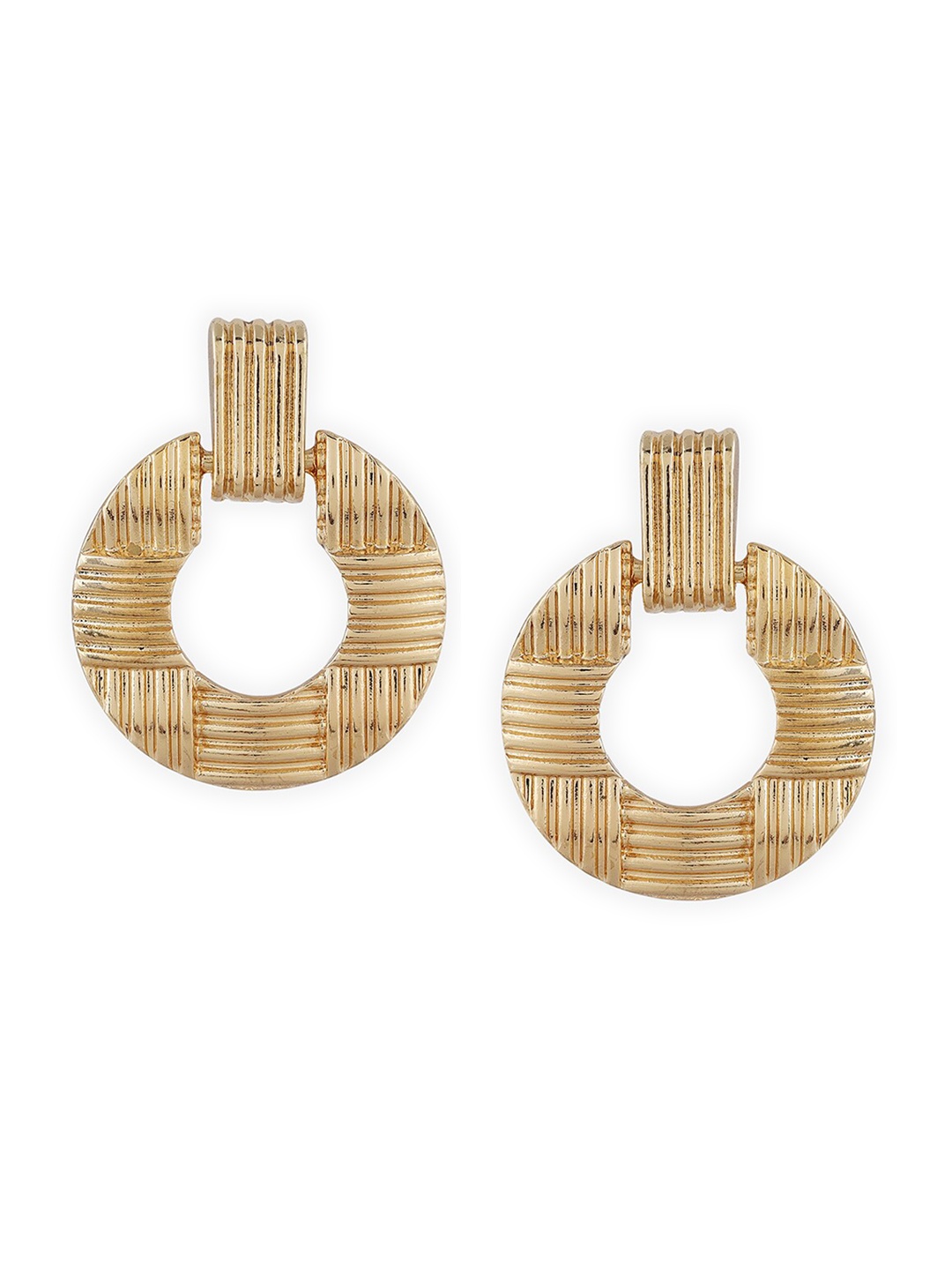 

Kazo Contemporary Drop Earrings, Gold