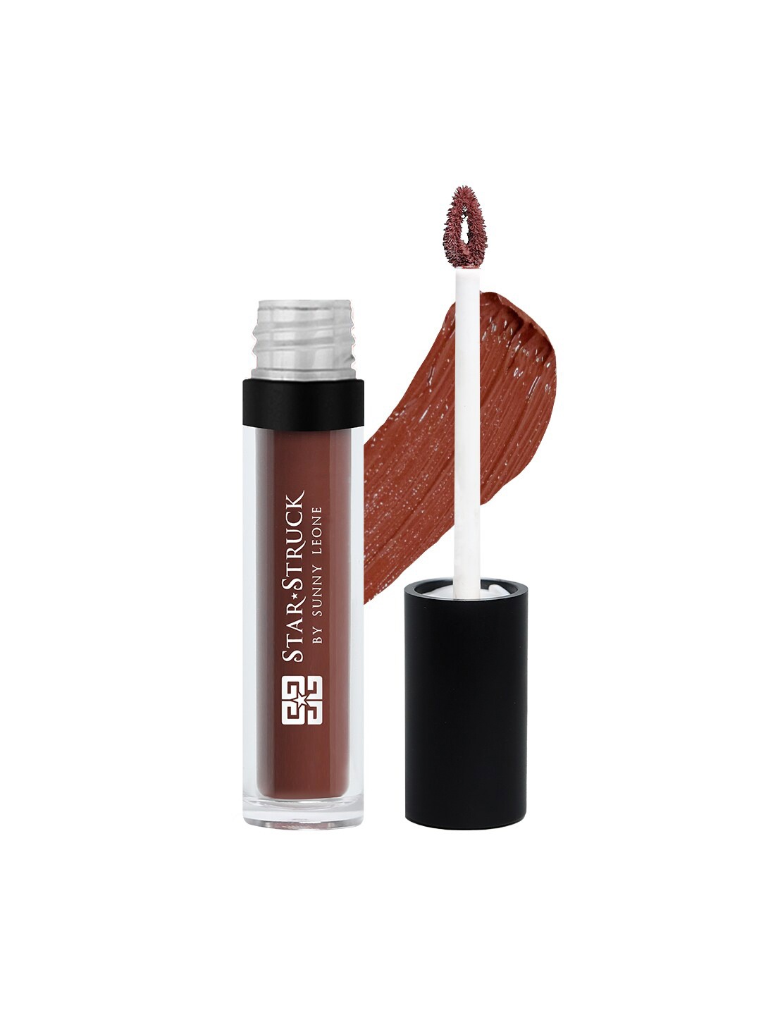 

STARSTRUCK BY SUNNY LEONE Matte Liquid Lip Color - Cinnamon, Brown