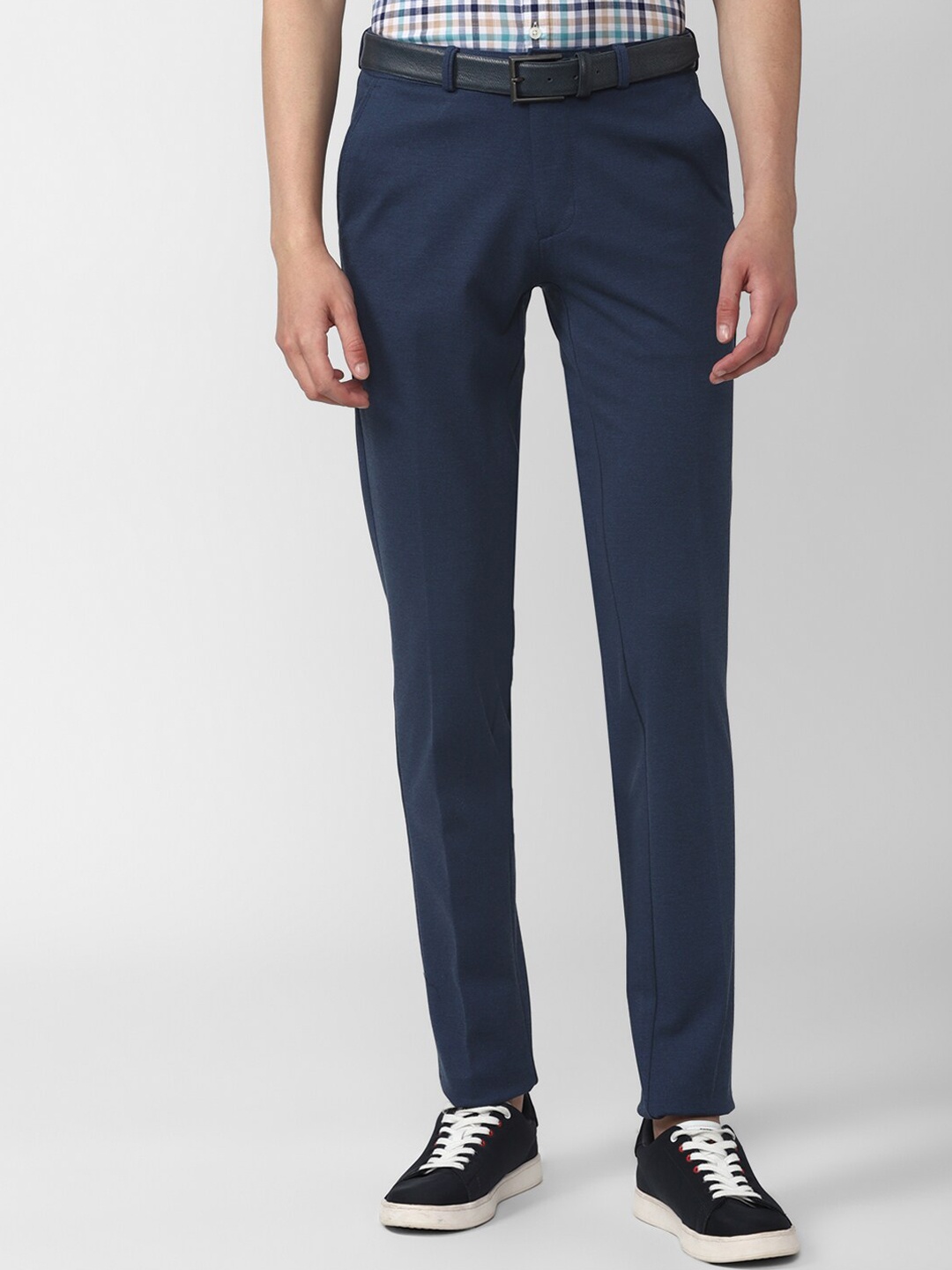 

Van Heusen Sport Men Slim Fit Trousers, Navy blue