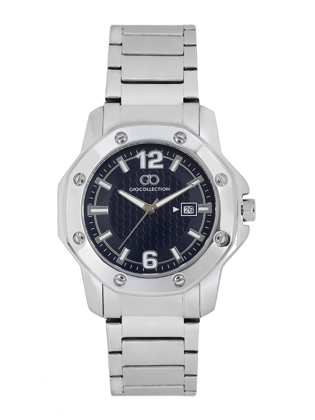 

GIO COLLECTION Men Blue Analogue Watch G1004