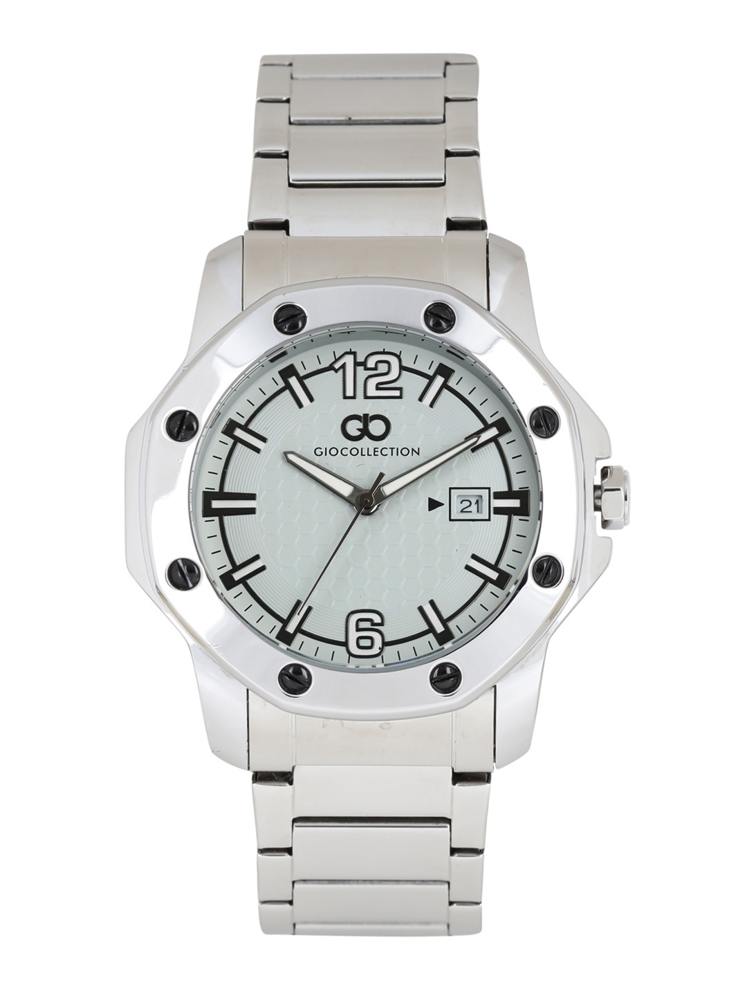 

GIO COLLECTION Men Grey Analogue Watch G1004-22