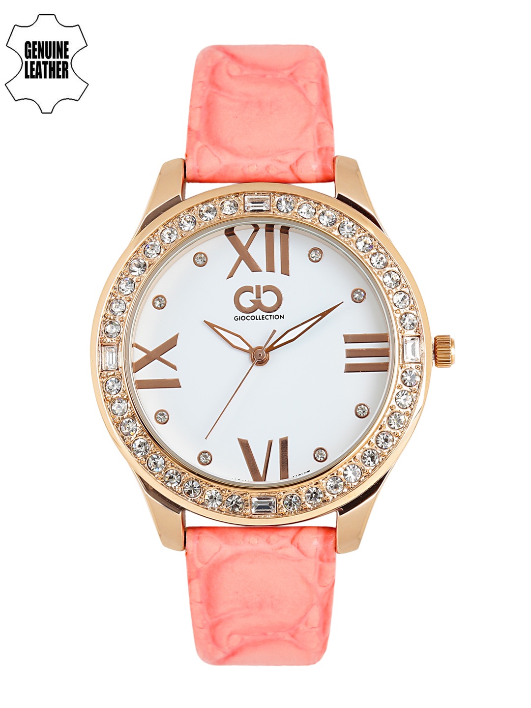 

GIO COLLECTION Women White Analogue Watch G0063
