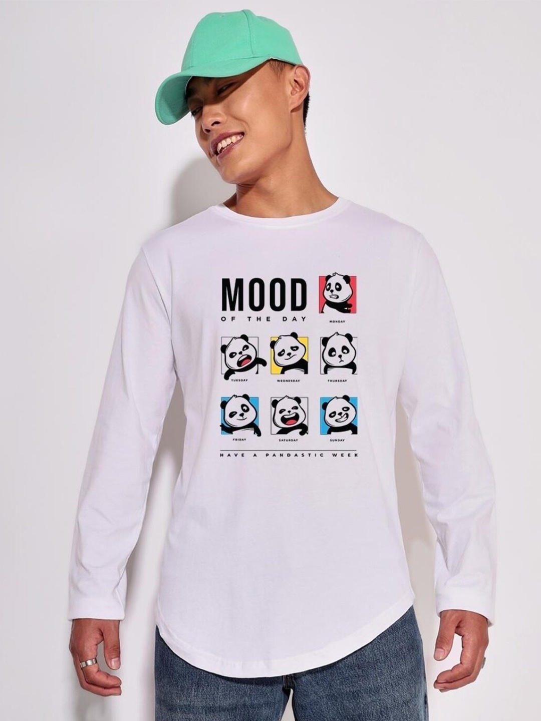 

Bewakoof Men Cotton Printed T-shirt, White