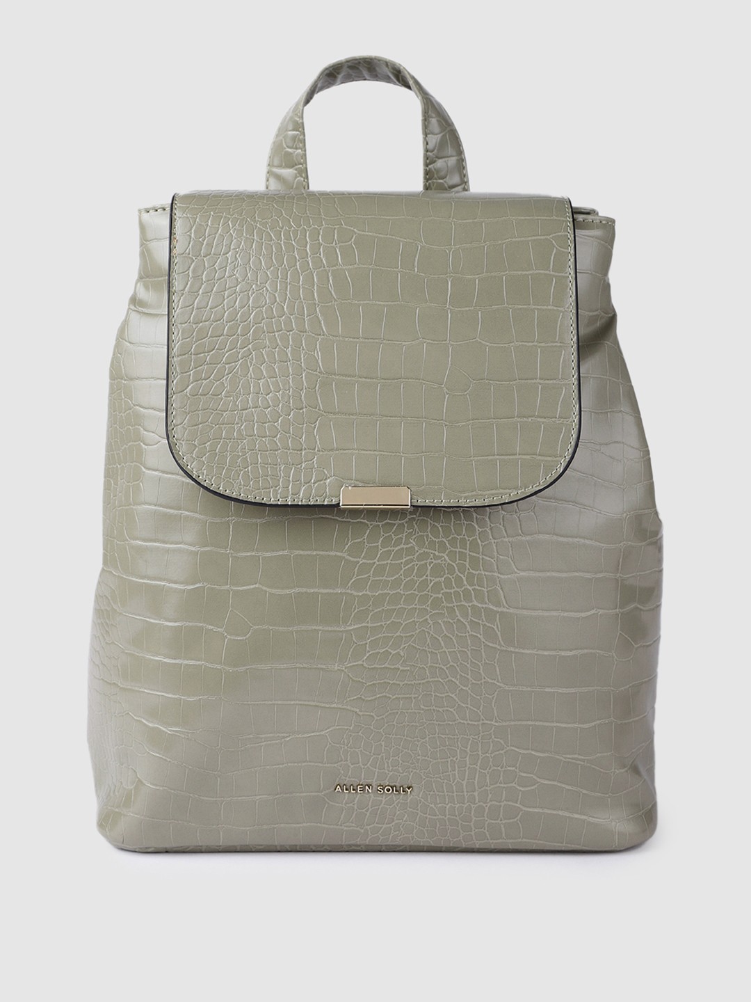

Allen Solly Women Grey Animal Textured Backpack
