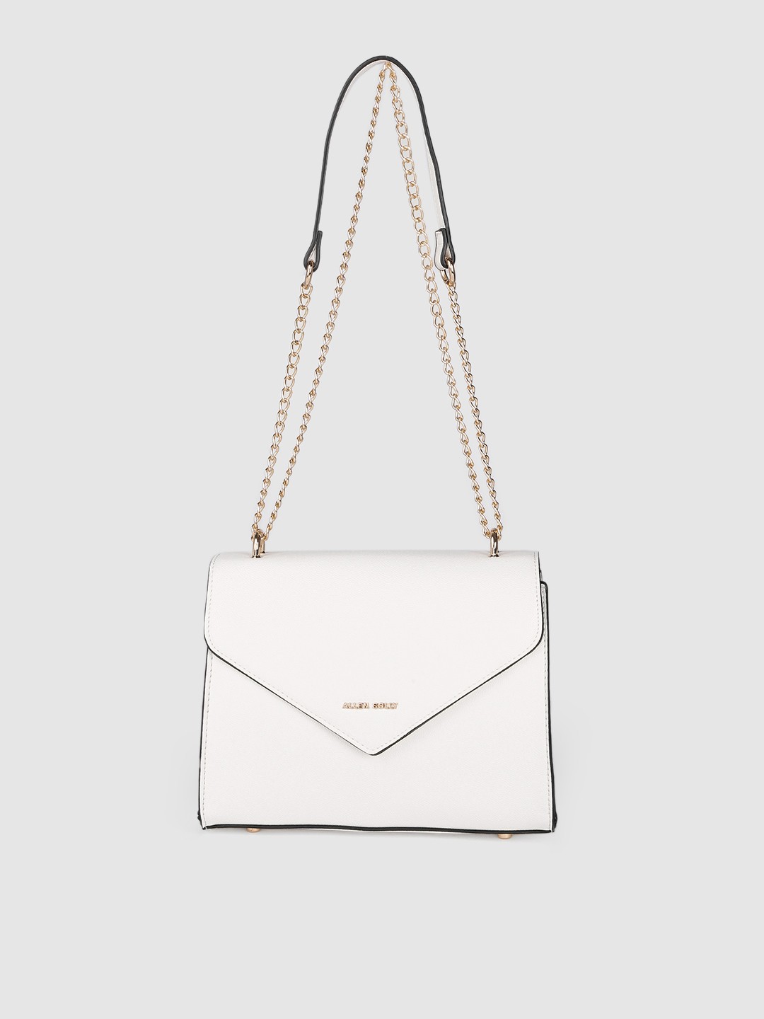 

Allen Solly White Solid Shoulder Bag