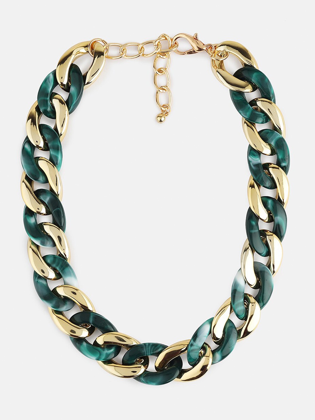 

Kazo Green & Gold-Toned Necklace