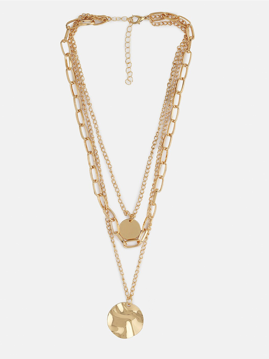 

Kazo Gold-Toned Gold-Plated Layered Necklace