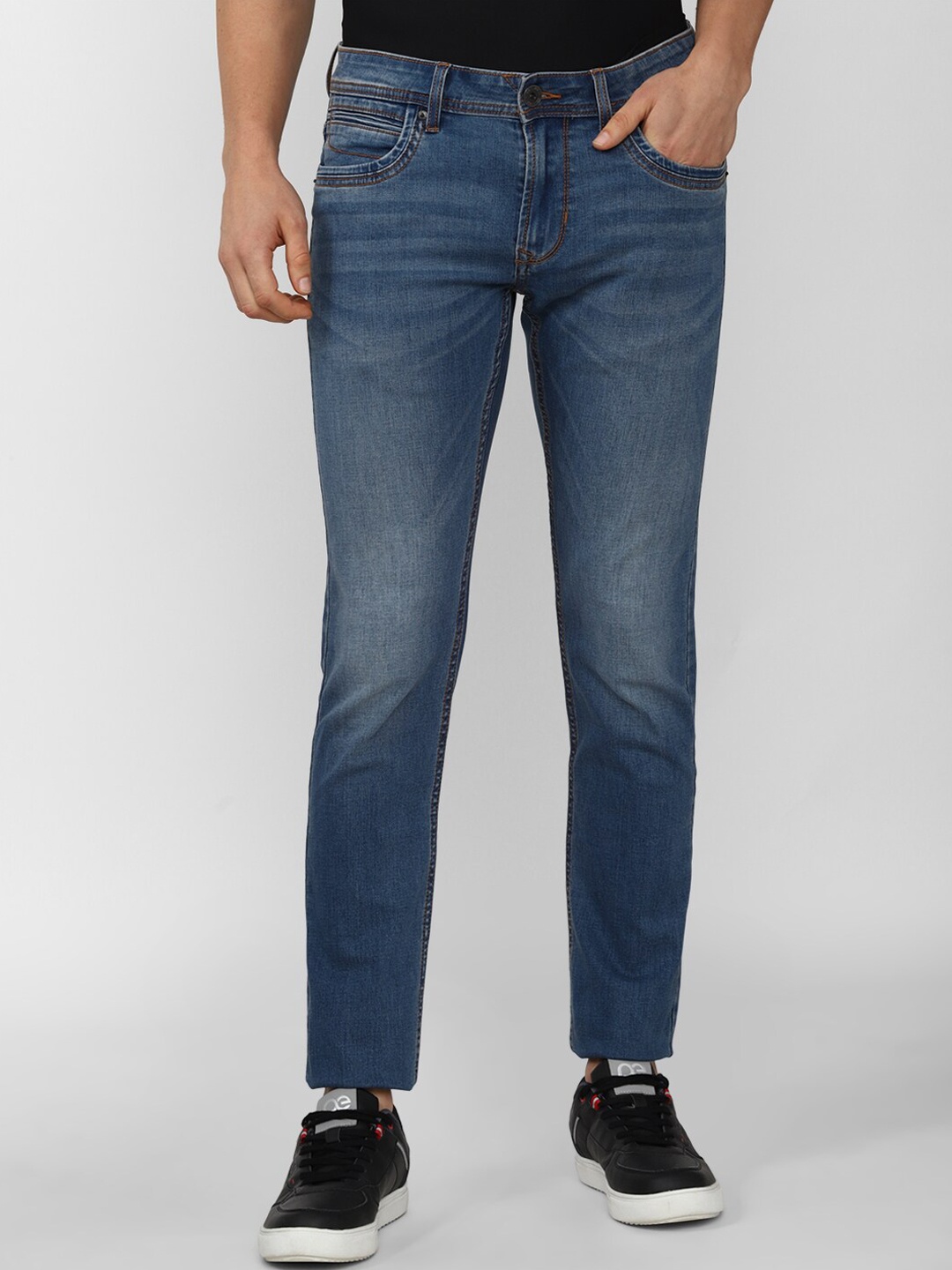 

Peter England Casuals Men Blue Skinny Fit Light Fade Jeans