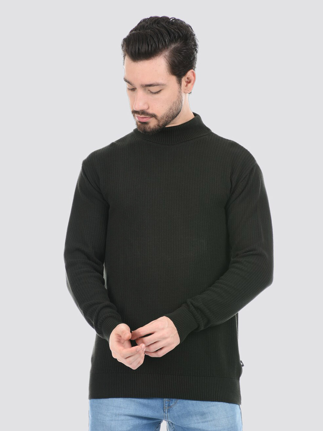 

LONDON FOG Men Green Pullover