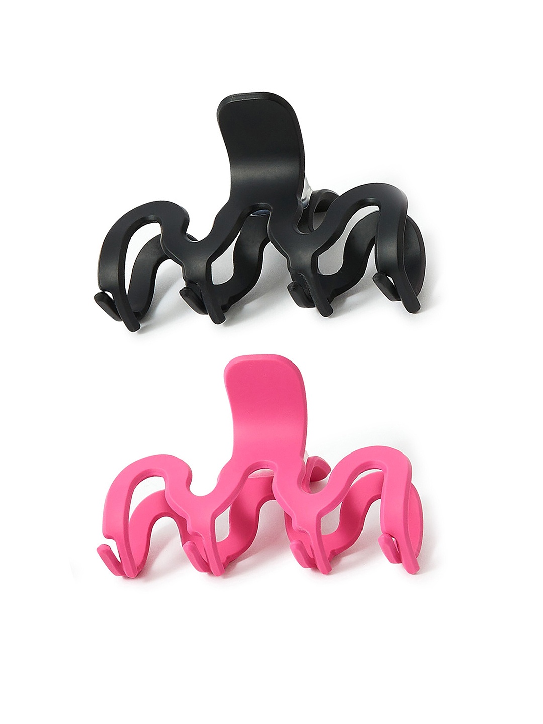 

Accessorize Women Set of 2 Claw Clip, Pink