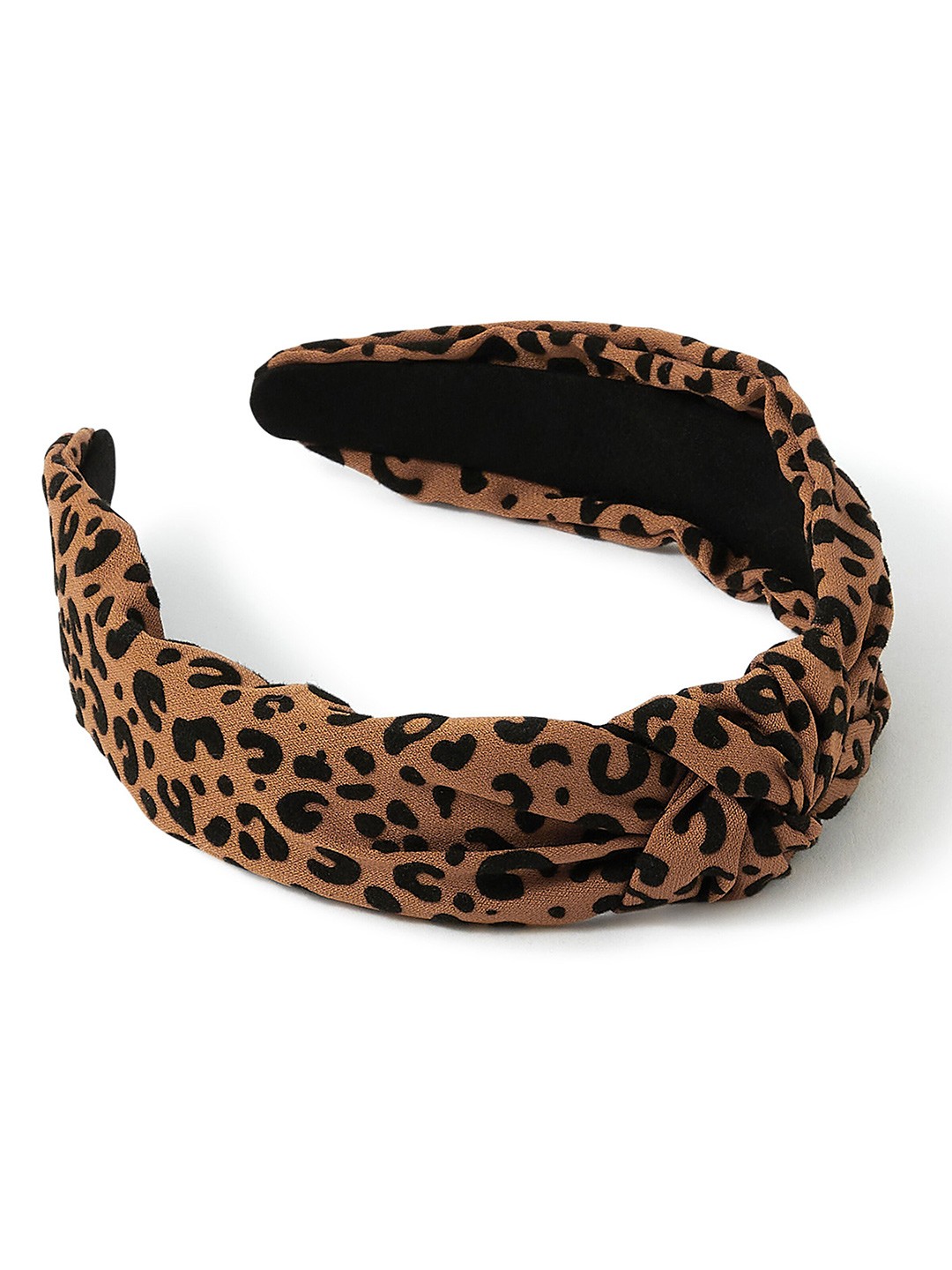 

Accessorize Women Multi Flock Animal Print Headband, Brown