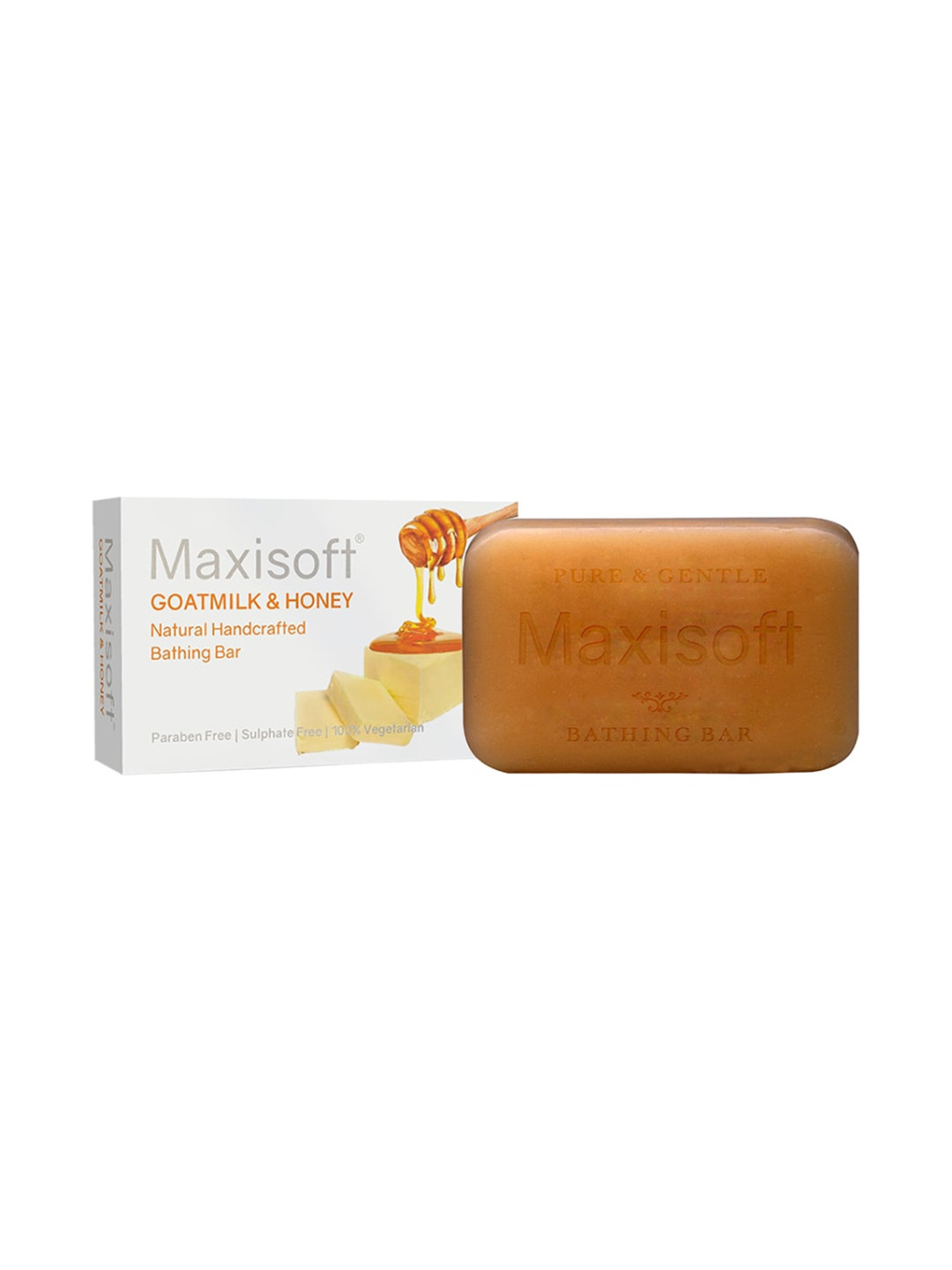 

Maxisoft Goat Milk Bathing Bar 75gm, Na