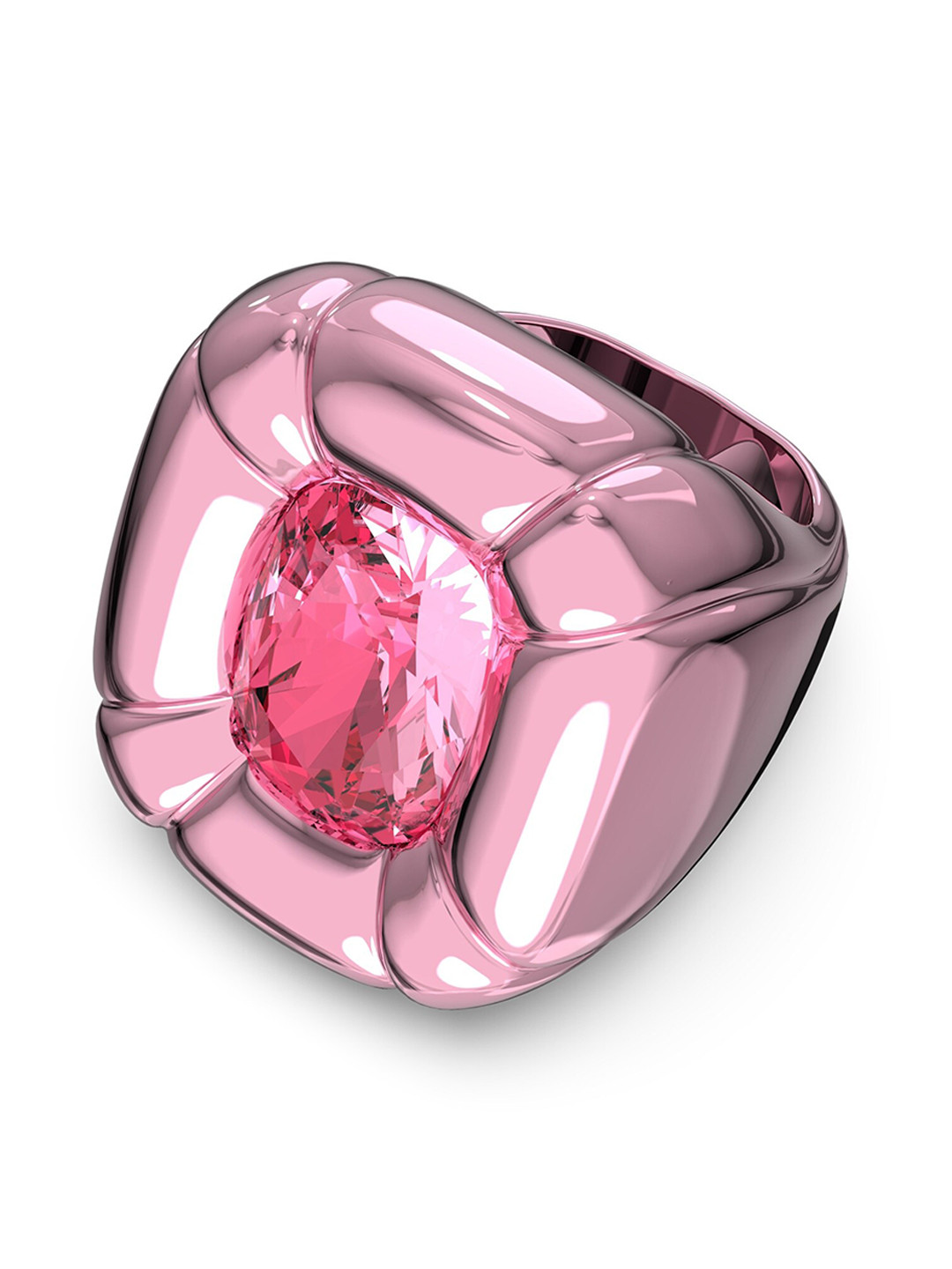 

SWAROVSKI Pink Crystal Studded Finger Ring