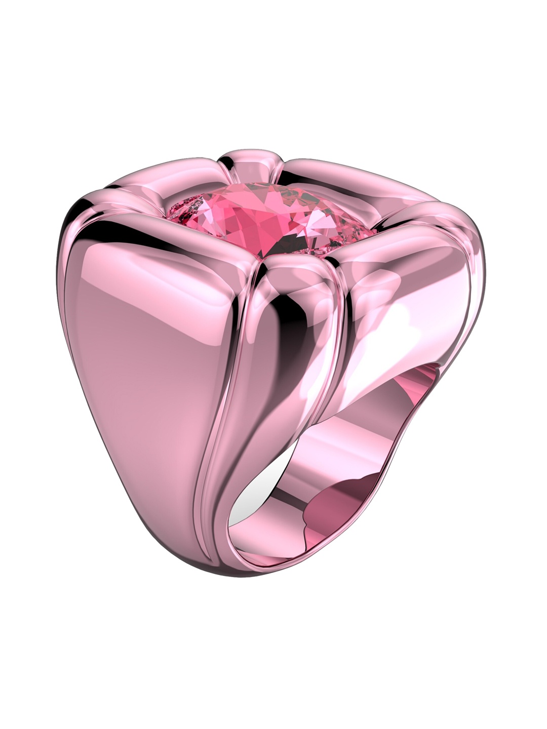 

SWAROVSKI Pink Crystal Studded Finger Ring