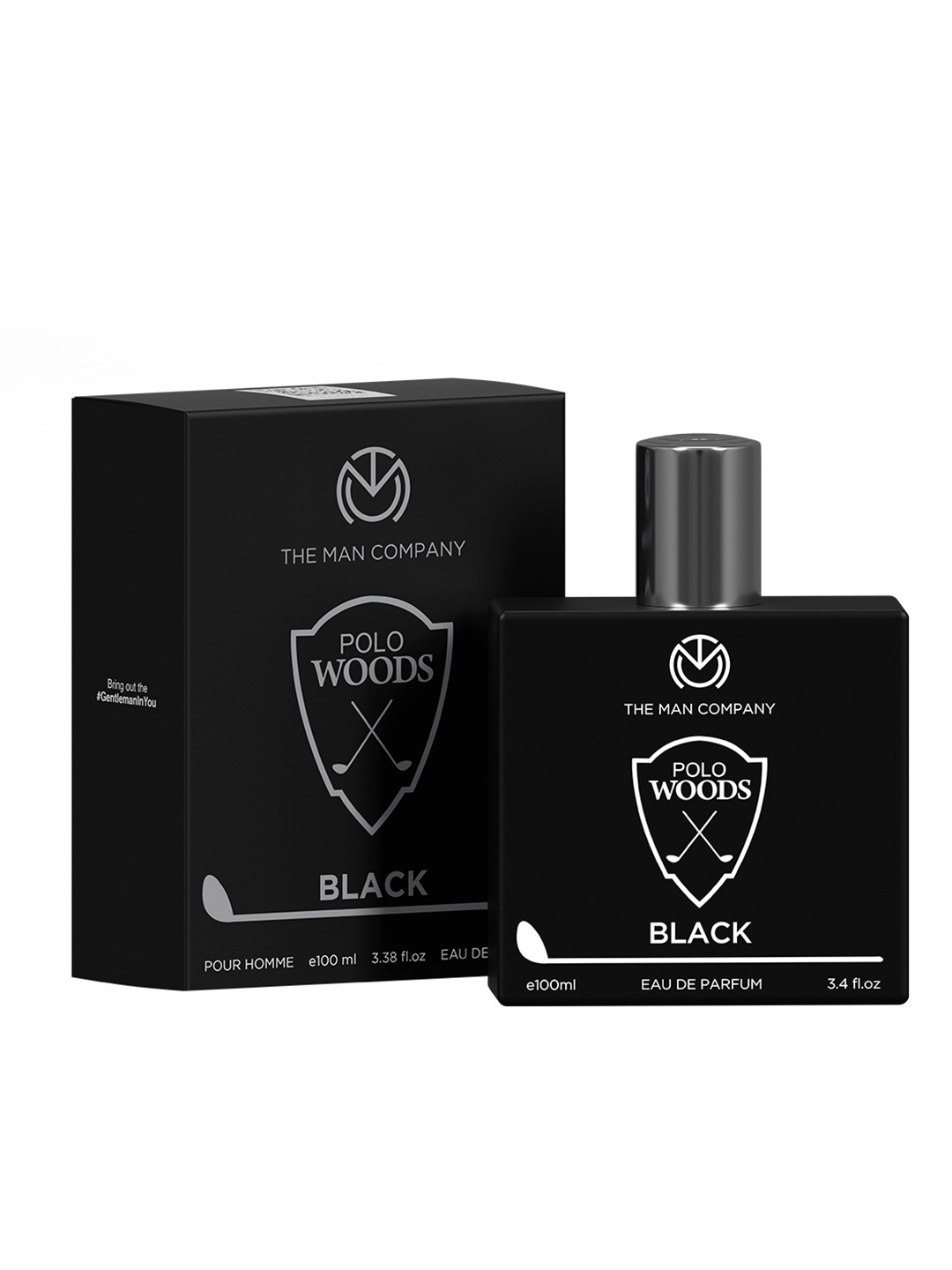 

THE MAN COMPANY Polo Woods Black Long Lasting Eau De Parfum - 100 ml