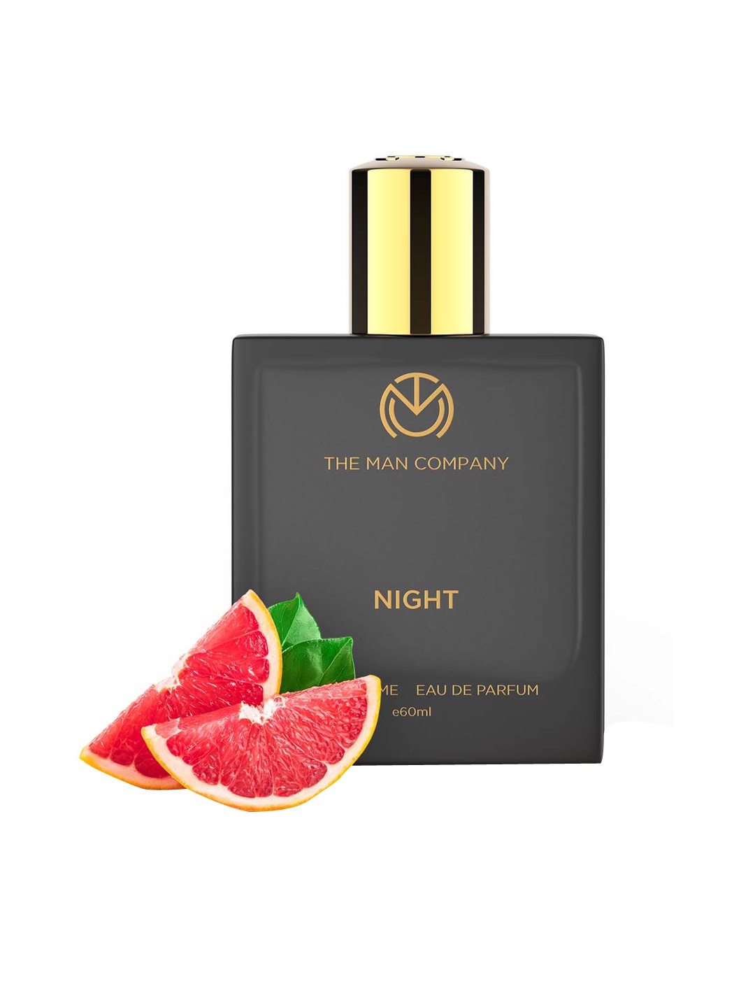 

THE MAN COMPANY Night Long Lasting Eau De Parfum - 60 ml, Black