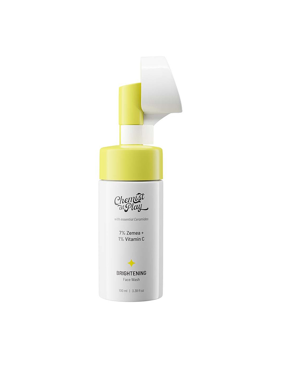 

Chemist at Play 7% Zemea + 1% Vitamin C Brightening Face Wash with Ceramides - 100ml, White