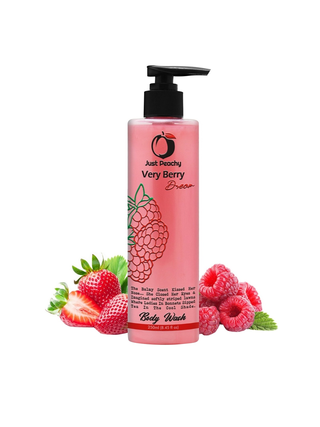 

Just Peachy Very Berry Dream Body Wash 250ml, Pink