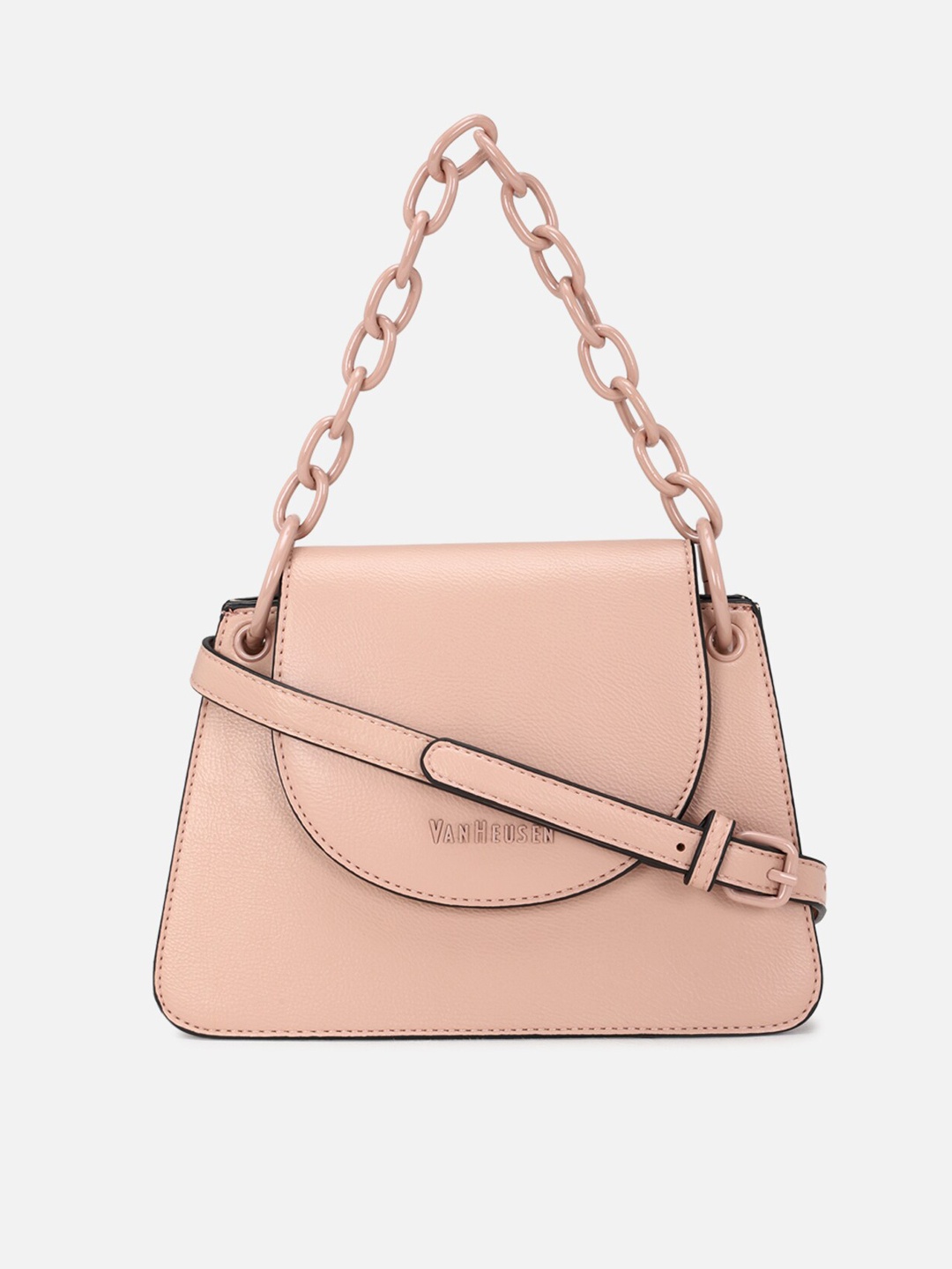 

Van Heusen Woman PU Structured Satchel, Pink