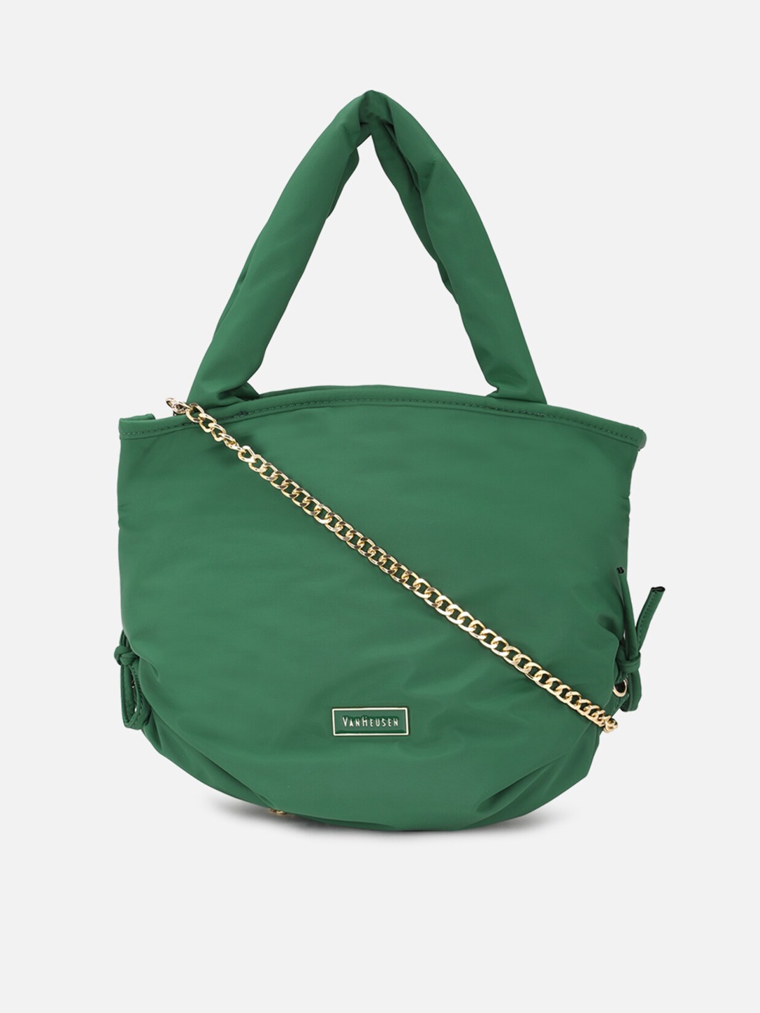 

Van Heusen Woman PU Structured Handheld Bag, Green
