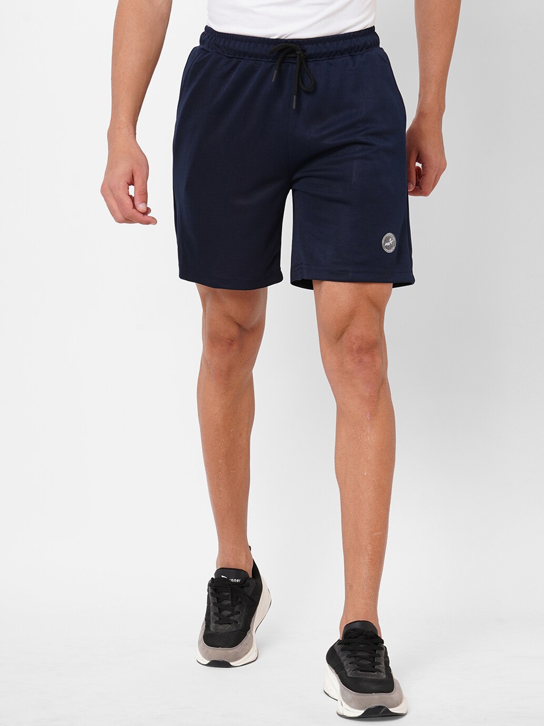 

FiTZ Men Running e-Dry Technology Shorts, Navy blue