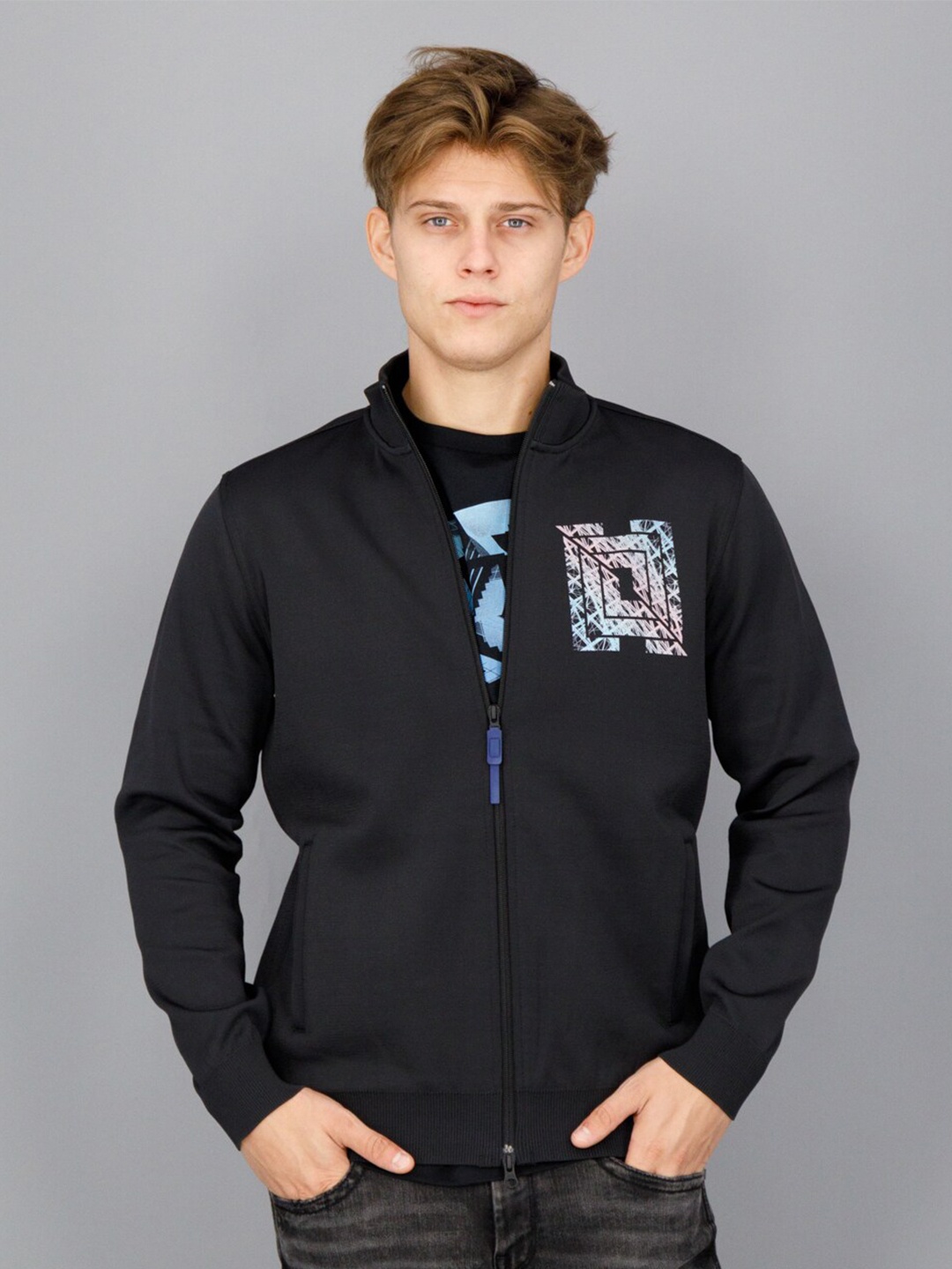 

FREESOUL Men Graphic Printed Sweatshirt, Black