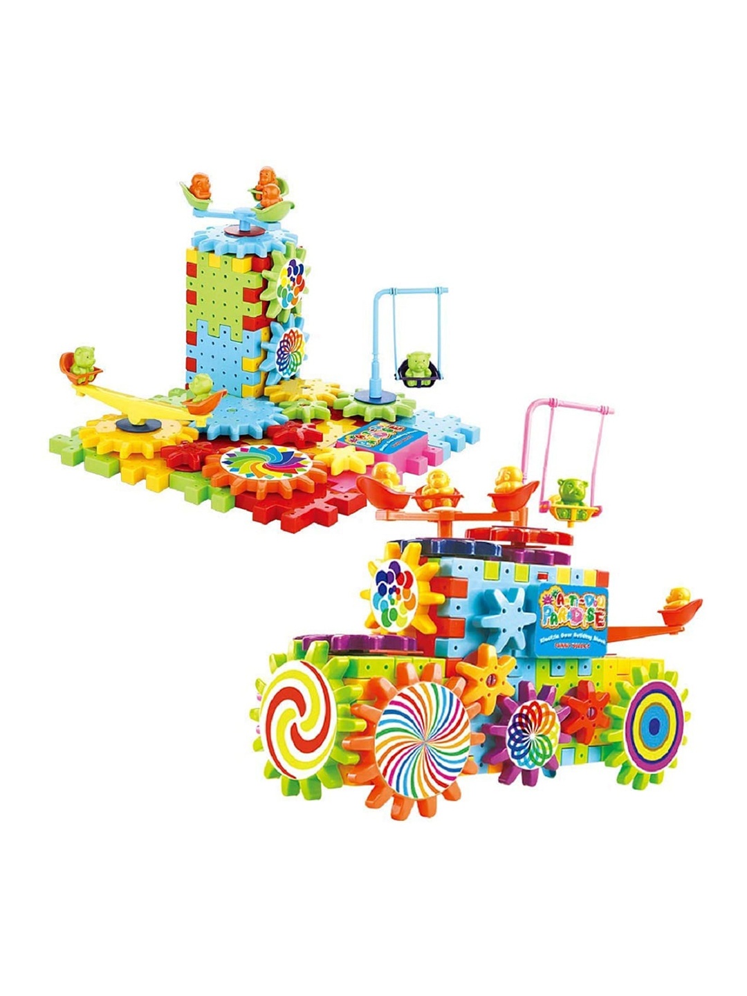 

CHOCOZONE Kids Construction Toys, Red
